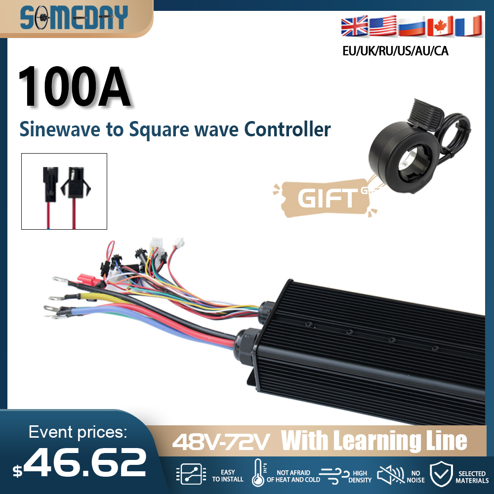 72V 100A Sabvoton Controller - Контроллер бесщеточного двигателя 48В-72В 100А для