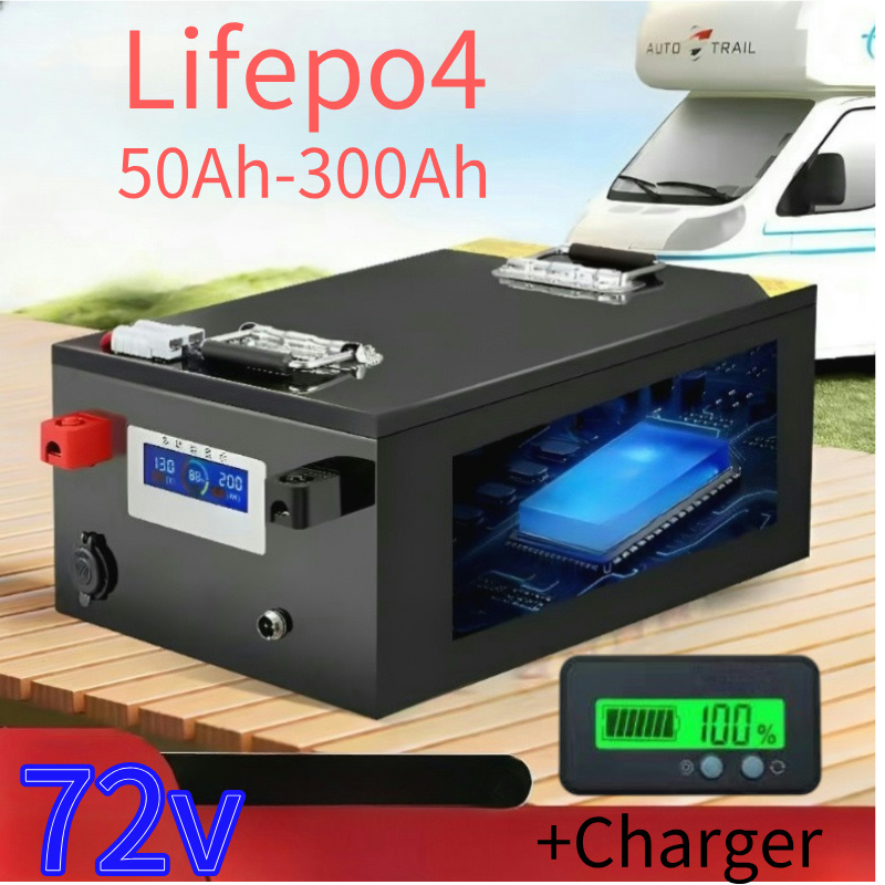 72V 40Ah Lifepo4 Battery Pack - Аккумулятор LiFePO4 72В 50-300Ач, литий-железо-фосфатный аккумулятор