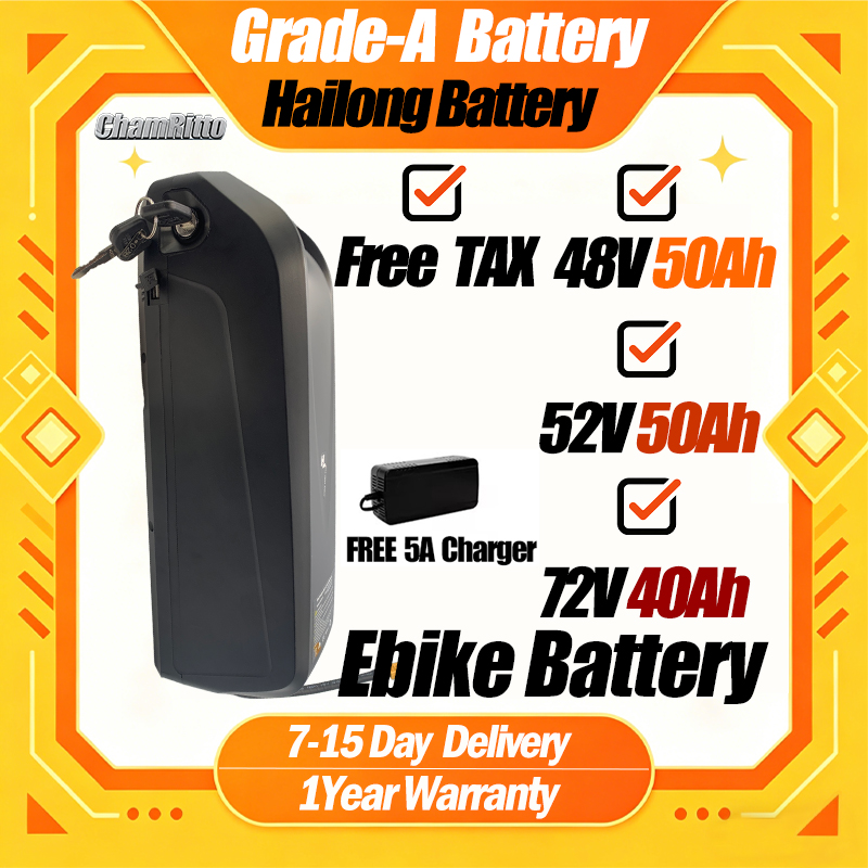 60V 50Ah Electric Scooter Battery - Аккумулятор для электровелосипеда 48В 50Ач 52В