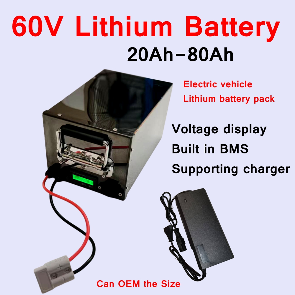 JN-60V 20Ah 30Ah 40Ah 50Ah 60A – обзор и цена 72V 40Ah Lifepo4 Battery Pack